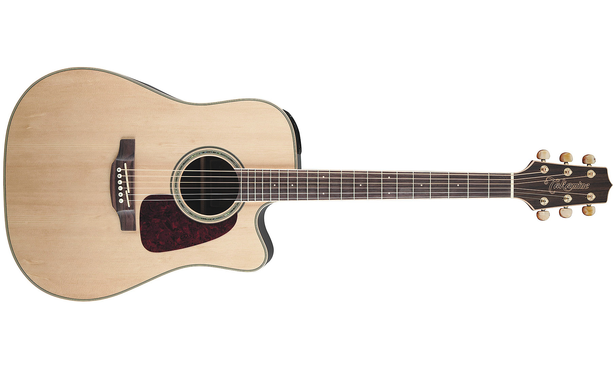 Takamine Gd71ce-nat Dreadnought Cw Epicea Palissandre - Natural Gloss - Elektro-akoestische gitaar - Variation 4