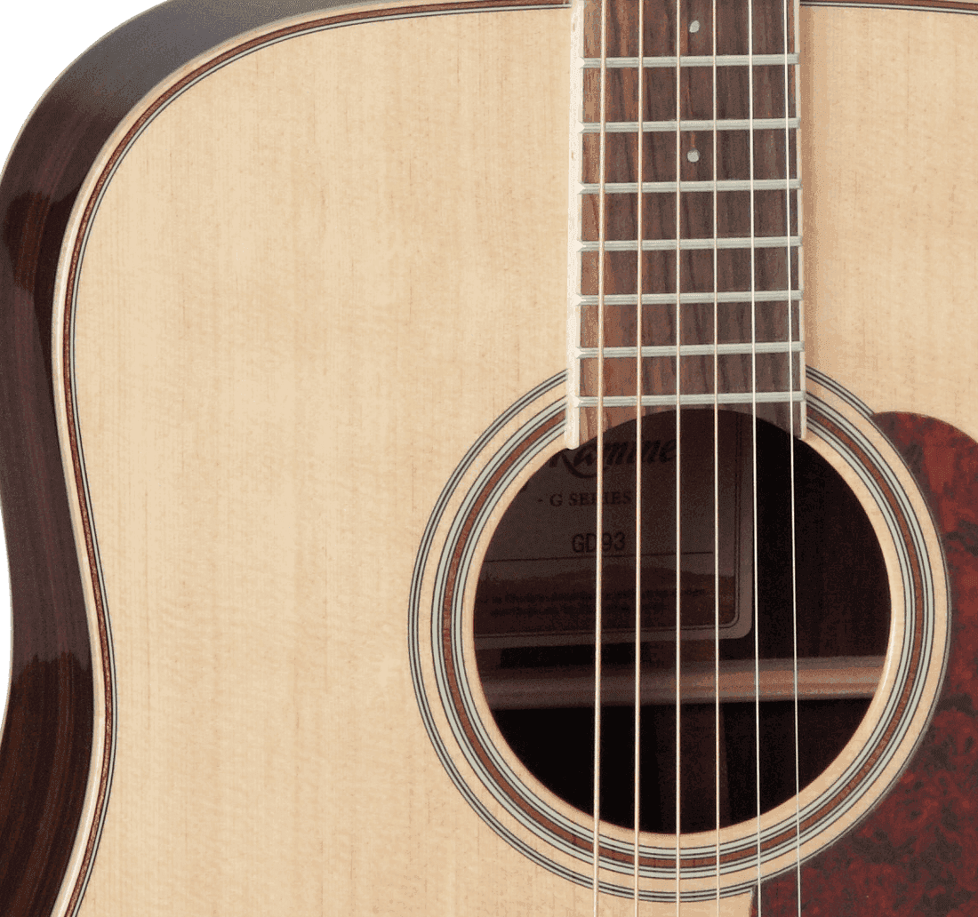 Takamine Gd93-nat Dreadnought Epicea Palissandre - Natural Gloss - Westerngitaar & electro - Variation 3