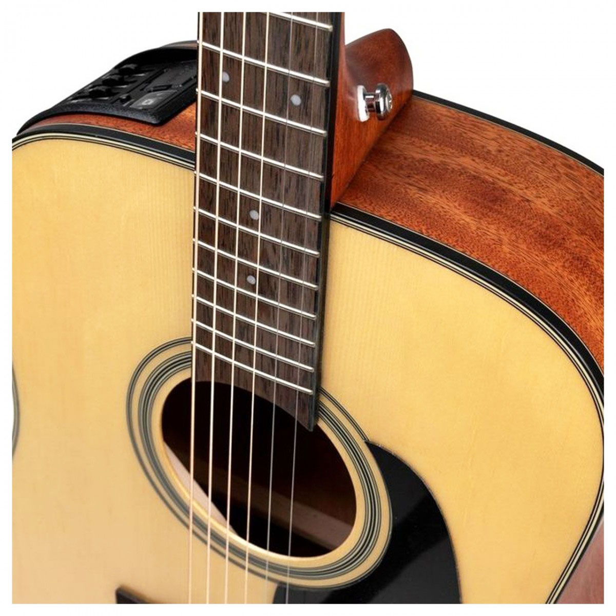 Takamine Gld12e Ns Dreadnought Epicea Acajou Jat - Natural Satin - Westerngitaar & electro - Variation 1