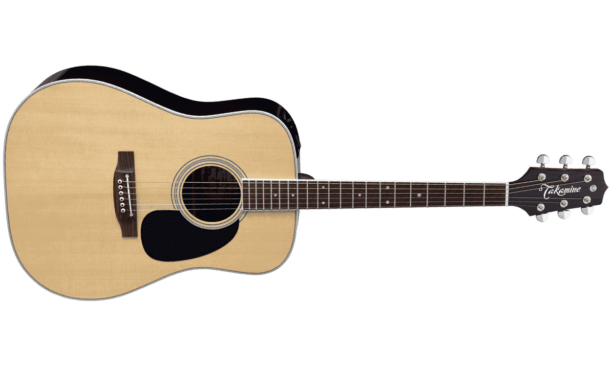 Takamine Glenn Frey Ef360gf Signature Japan Dreadnought Epicea Palissandre Ct4b Ii - Natural Gloss - Elektro-akoestische gitaar - Variation 6