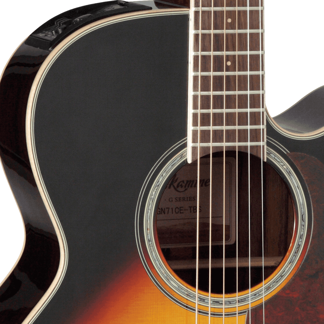 Takamine Gn71ce-bsb Nex Grand Auditorium Cw Epicea Palissandre - Brown Sunburst - Elektro-akoestische gitaar - Variation 2