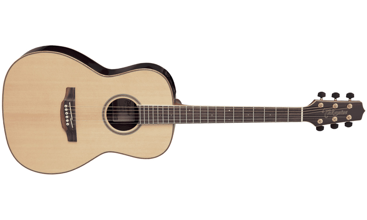 Takamine Gy93e New Yorker Parlor Epicea Palissandre - Natural Gloss - Elektro-akoestische gitaar - Variation 1