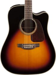 Folk gitaar Takamine GD71CE - Brown sunburst