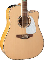 Folk gitaar Takamine GD74CE-12UNAT 12-String - natural