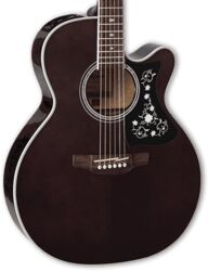 Folk gitaar Takamine GN75CE-TBK - Transparent black