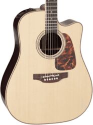 Folk gitaar Takamine P7DC Pro Japan - Natural