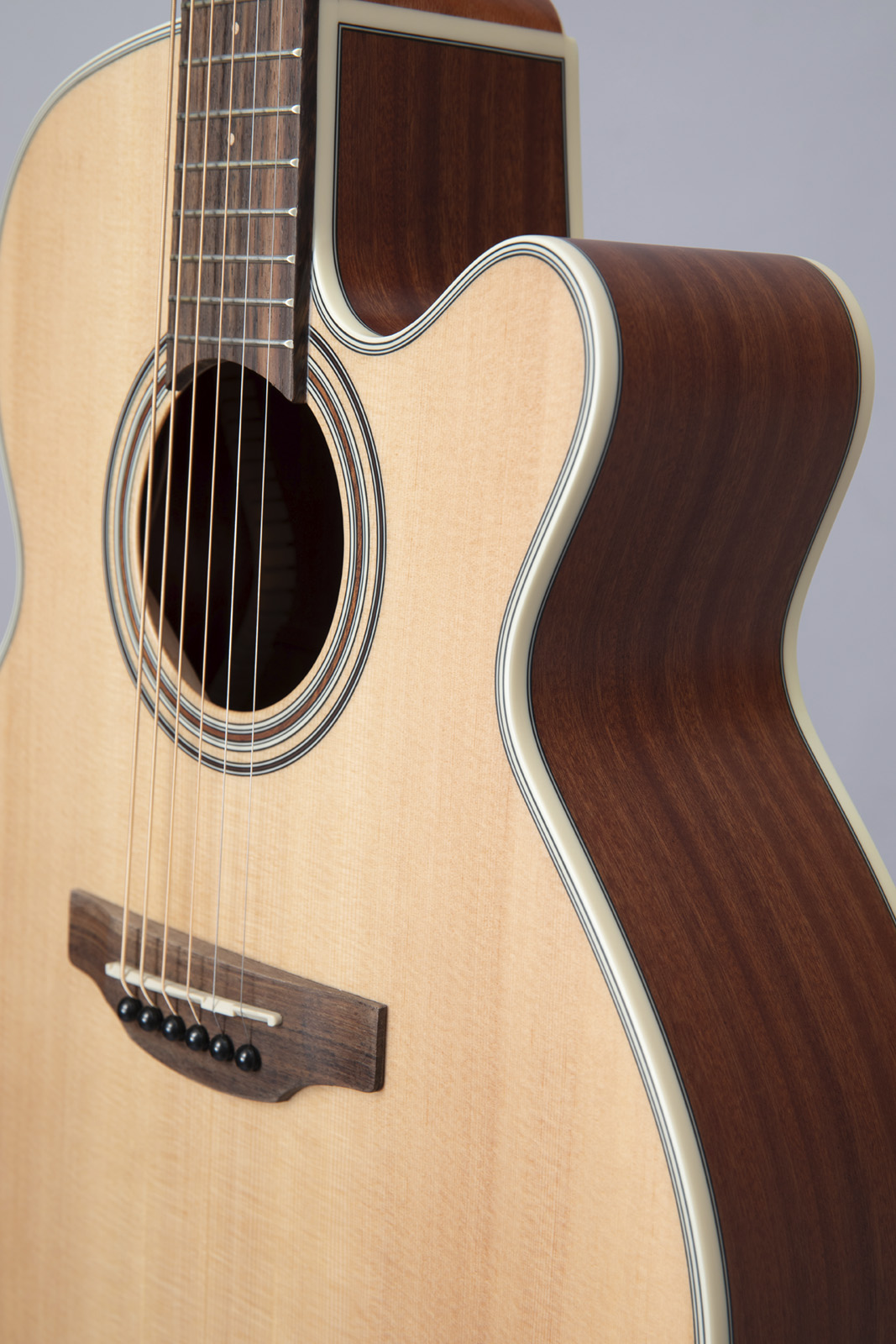 Takamine Nex Gx31ce-ns Epicea Sapele Cw - Natural Satin - Reis folk gitaar - Variation 2