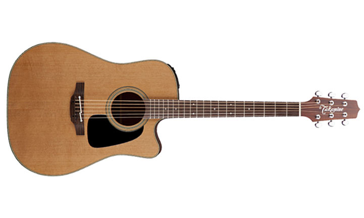 Takamine P1dc Pro Series Japan Dreadnought Cw Cedre Sapele - Natural Gloss - Elektro-akoestische gitaar - Variation 1