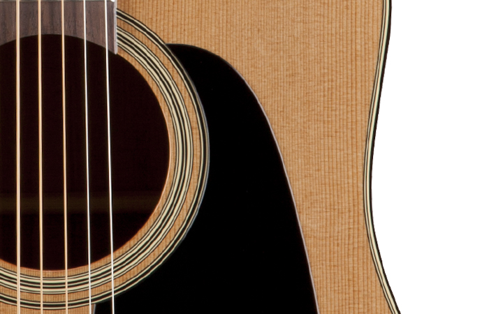 Takamine P1dc Pro Series Japan Dreadnought Cw Cedre Sapele - Natural Gloss - Elektro-akoestische gitaar - Variation 2