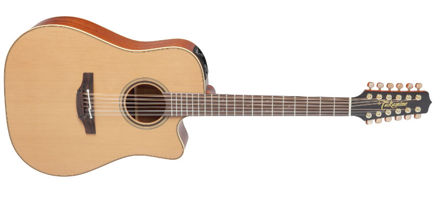 Takamine P3dc-12 Pro Jap Dreadnought Cw 12c Cedre Sapele Ct4bii - Naturel - Elektro-akoestische gitaar - Variation 2