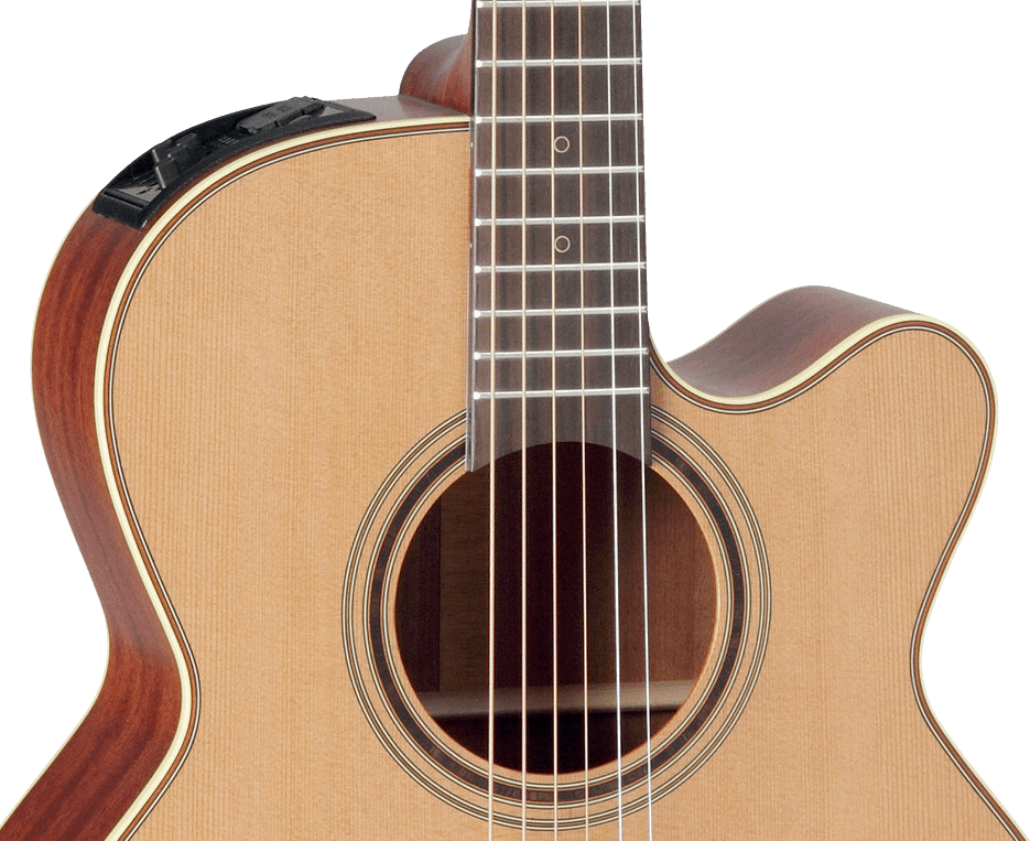 Takamine P3nc Pro Japan Nex Mini Jumbo Cw - Natural Gloss Top - Elektro-akoestische gitaar - Variation 2