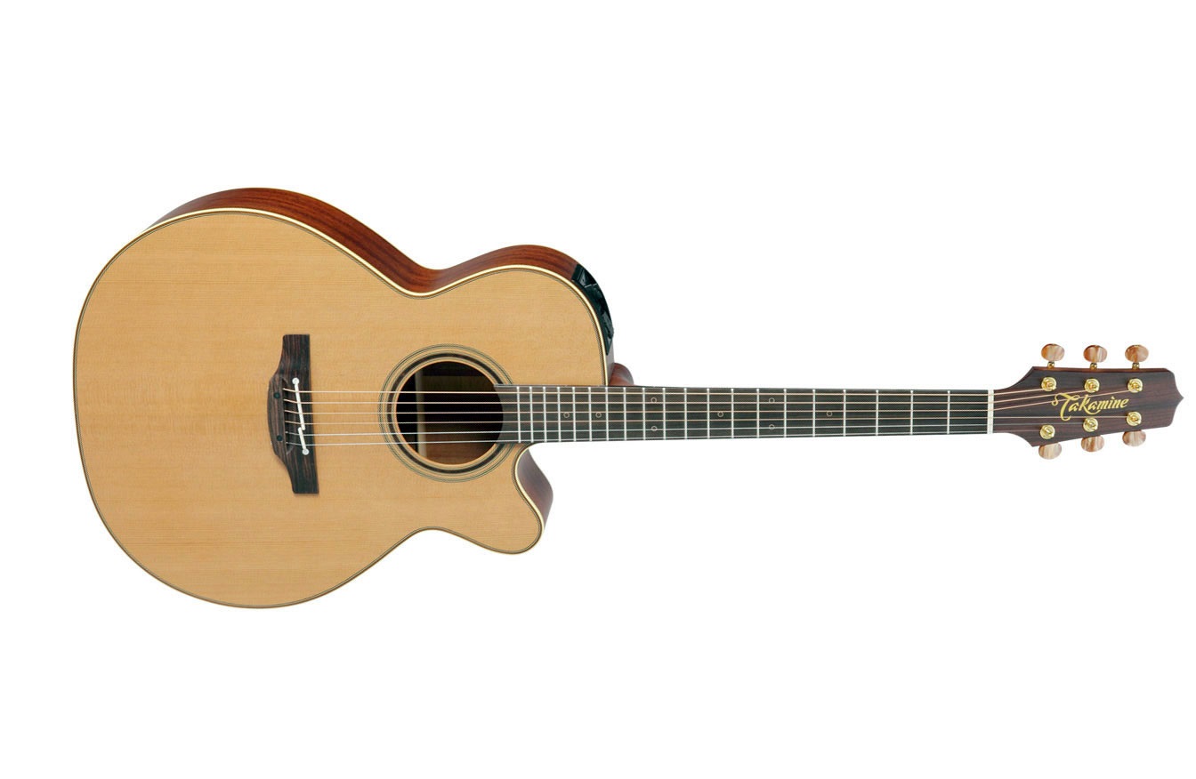 Takamine P3nc Pro Japan Nex Mini Jumbo Cw - Natural Gloss Top - Elektro-akoestische gitaar - Variation 1