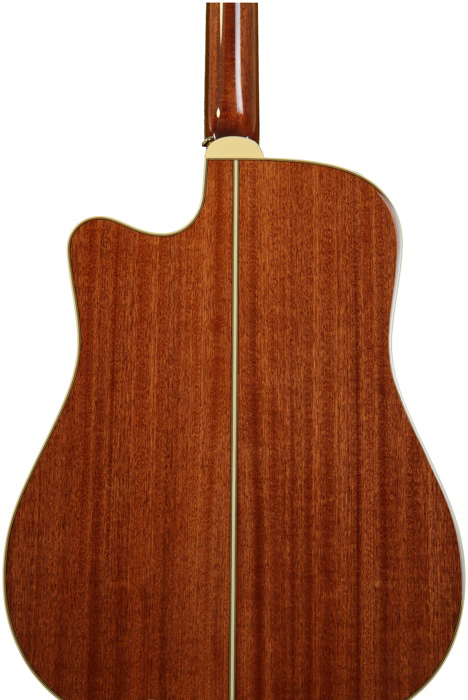 Takamine P4dc Pro Series Japan Dreadnought Cw Epicea Sapele - Natural Gloss - Elektro-akoestische gitaar - Variation 3