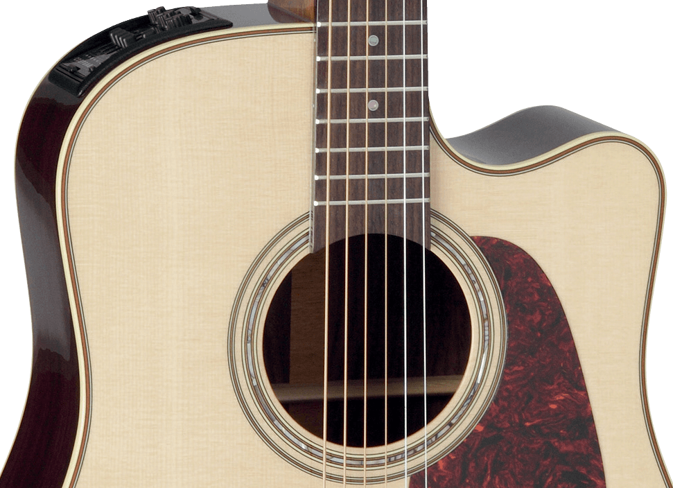 Takamine P5dc Pro Japan Dreadnought Cw Epicea Palissandre - Natural Gloss - Elektro-akoestische gitaar - Variation 2