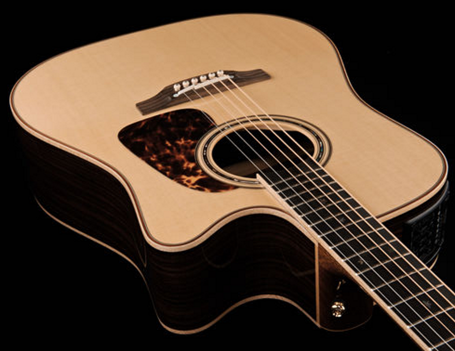 Takamine P7dc Pro Japan Dreadnought Cw Epicea Palissandre Ctp-3 - Natural - Elektro-akoestische gitaar - Variation 2