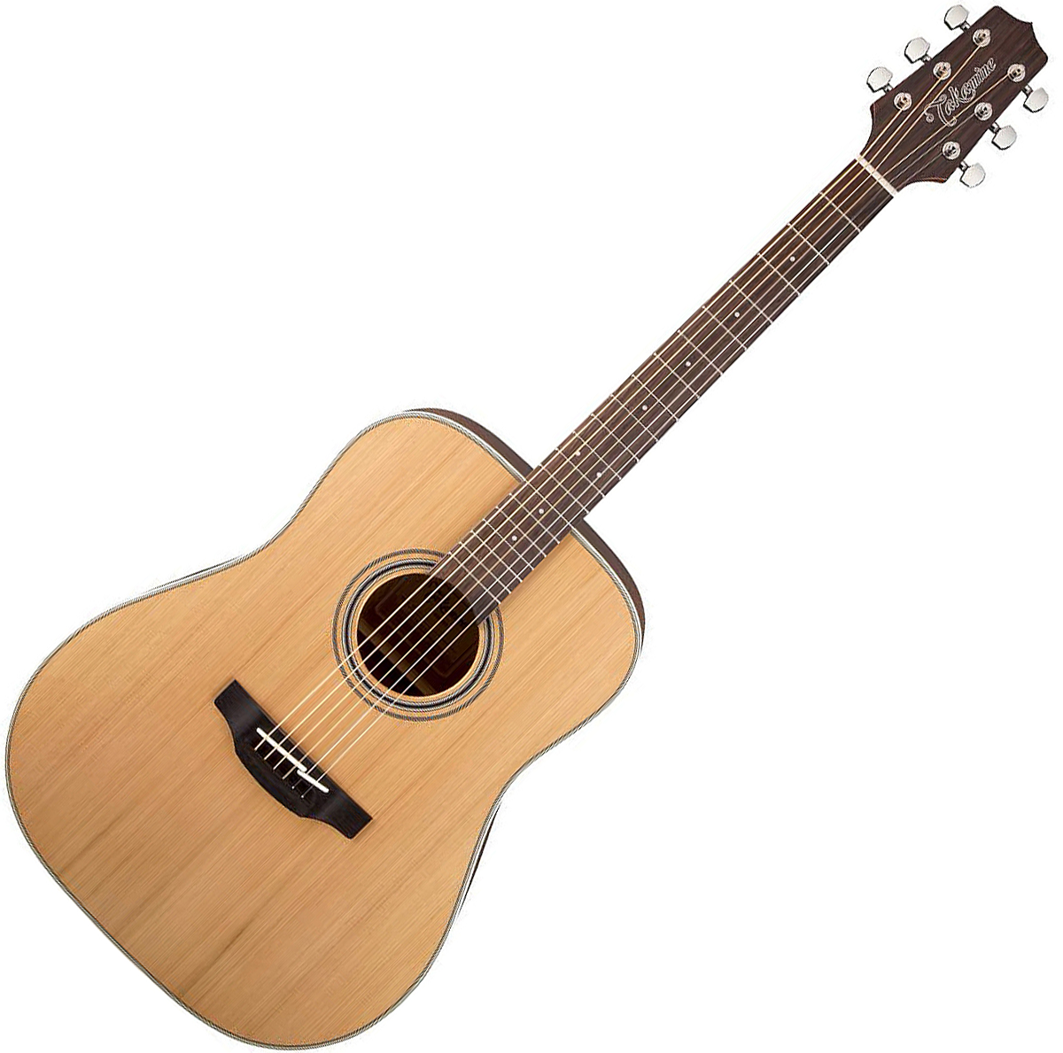 Takamine Pack Gd20-ns Dreadnought +housse Tobago Gb10f +accordeur +stand - Natural - Western gitaar set - Variation 1