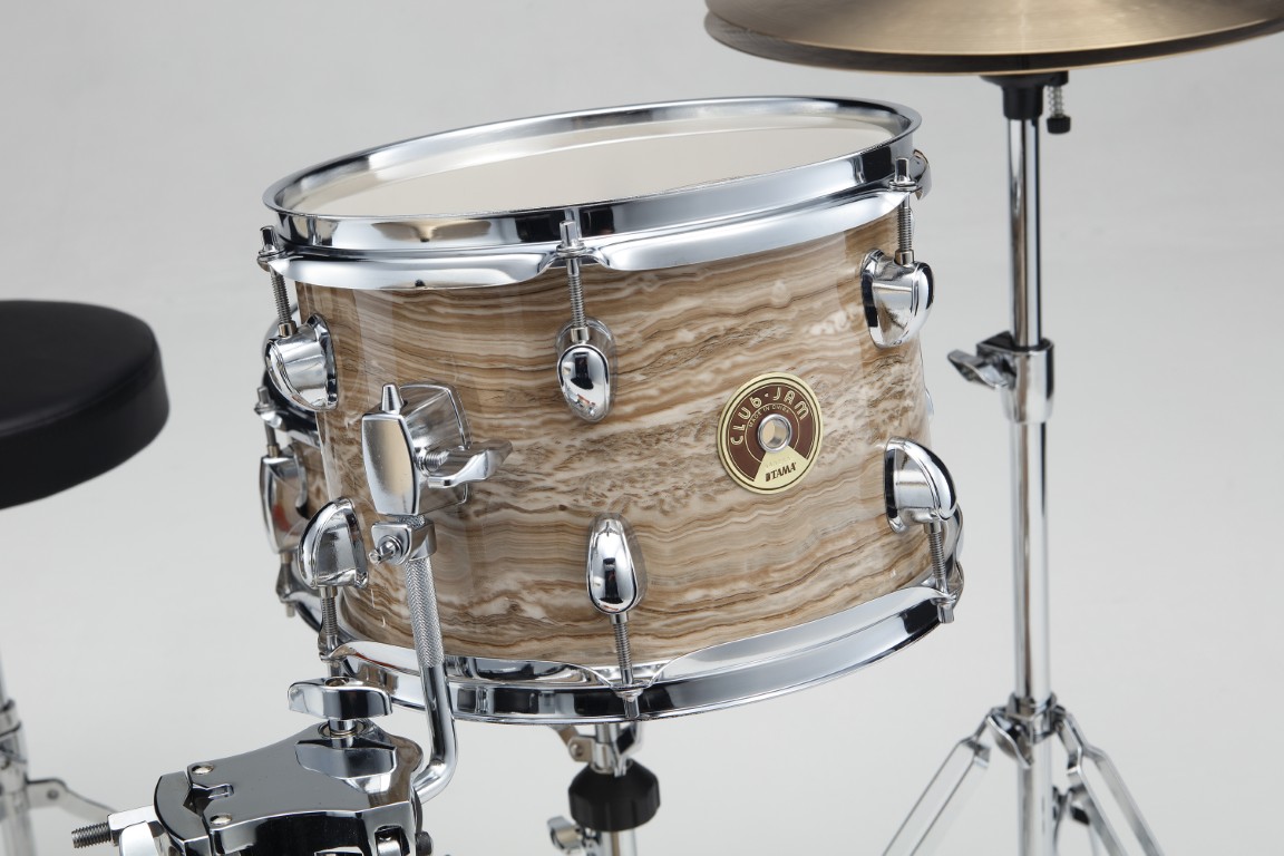 Tama Club-jam - 4 FÛts - Cream Marble Wrap - Jazz drumstel - Variation 1
