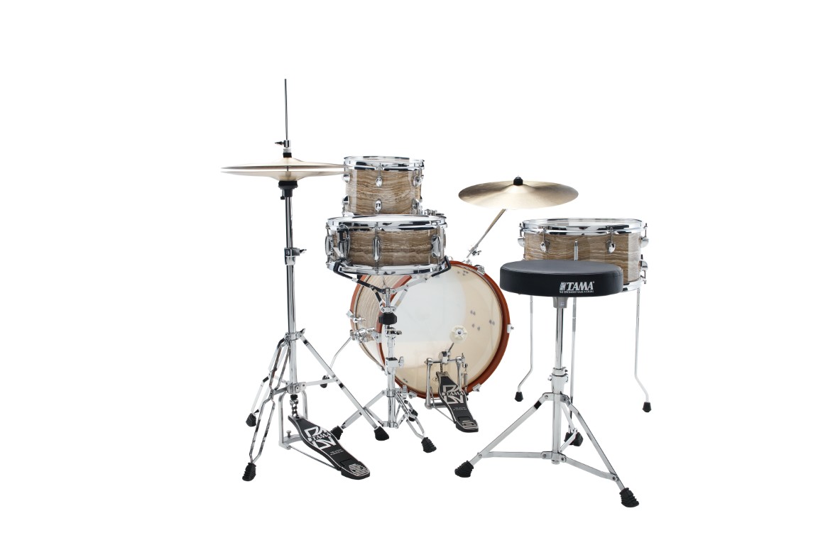 Tama Club-jam - 4 FÛts - Cream Marble Wrap - Jazz drumstel - Variation 5