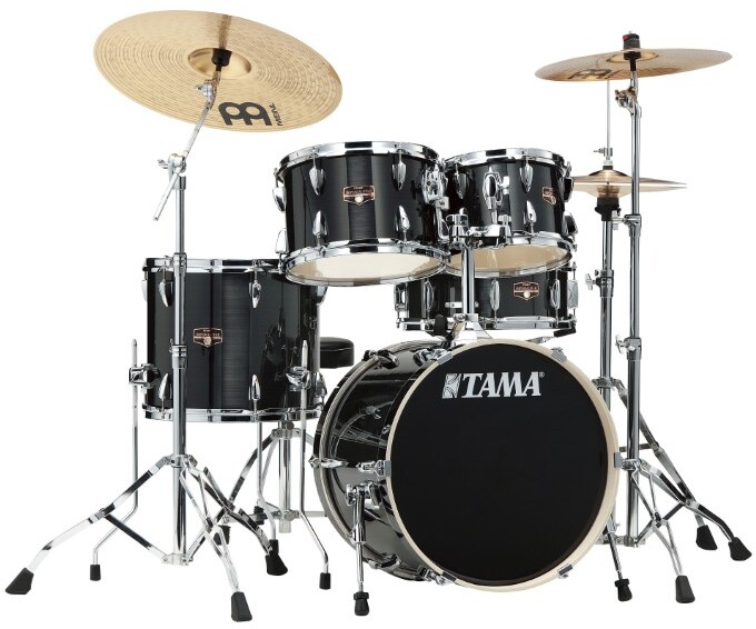 Tama Imperialstar 18'' - 5 FÛts - Hairline Black - Jazz drumstel - Main picture