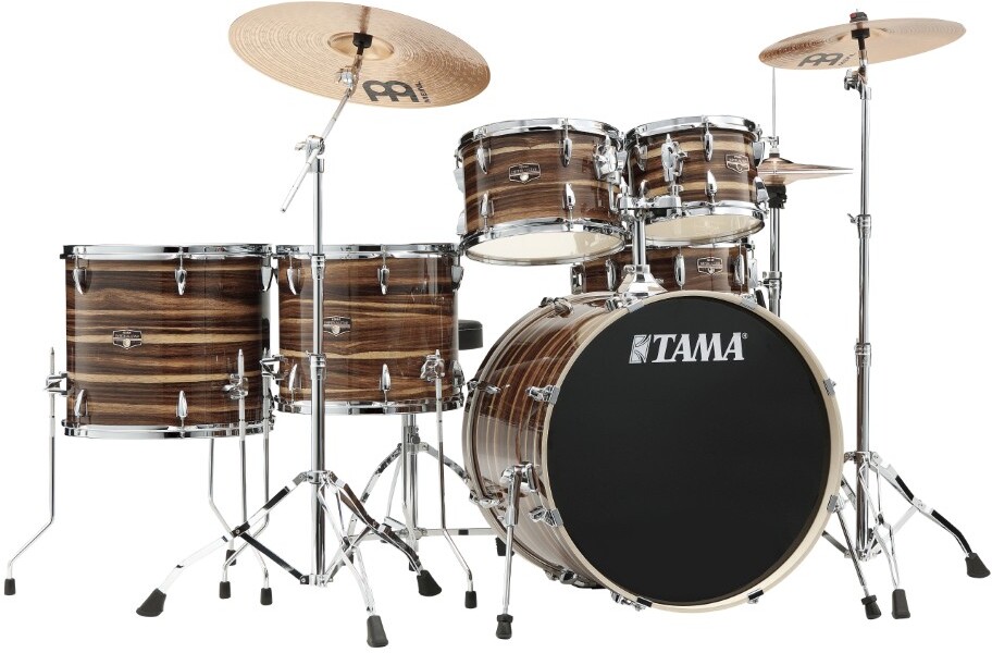 Tama Imperialstar 22'' - 6 FÛts Et + - Coffee Teak Wrap - Rock drumstel - Main picture