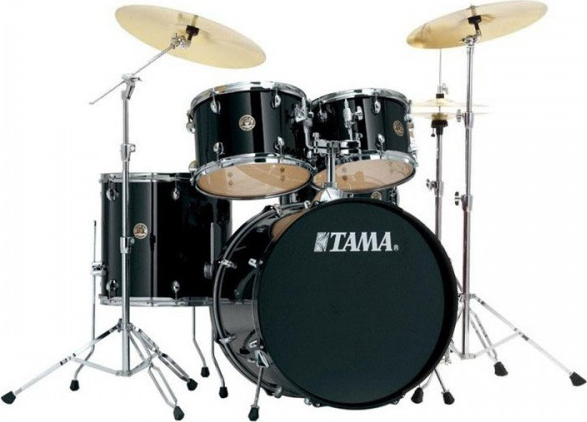 Tama Rm52nfh6bk  Rythm Mate Fusion 22 Noir  Sans Cymbales - 5 Futs - Noir - Fusion drumstel - Main picture