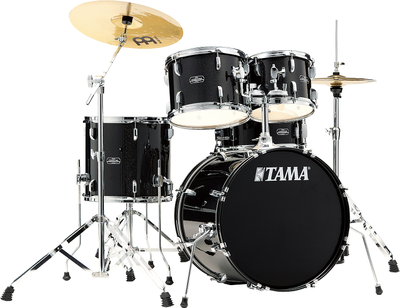 Tama Stagestar St50h5 20 Poplar Kit - Black Night Sparkle - Stage drumstel - Main picture