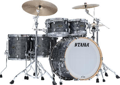 Tama Starclassic Kit 4 Futs Walnut Birch - Charcoal Onyx - Fusion drumstel - Main picture