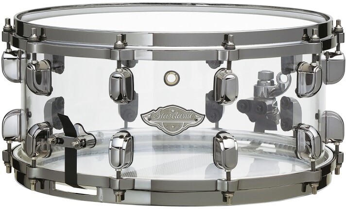Tama Starclassic Mirage 6.5x14 Snare Drum - Crystal Ice - Snaredrums - Main picture