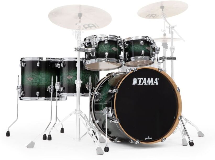 Tama Starclassic Performer 22 - 5 FÛts - Molten Steel Blue Burst - Standaard drumstel - Main picture