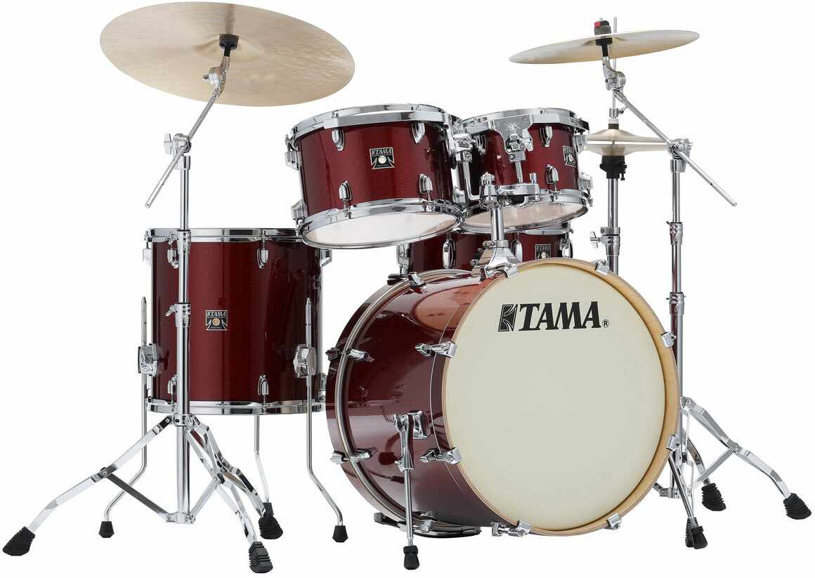 Tama Superstar Cl 5 Futs Shell Kit - 5 FÛts - Dark Red Sparkle - Standaard drumstel - Main picture