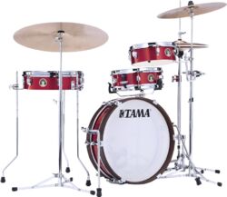 Standaard drumstel Tama TAM CLUB-JAM PANCAKE 4PC SHELL KIT - Burnt Red Mist