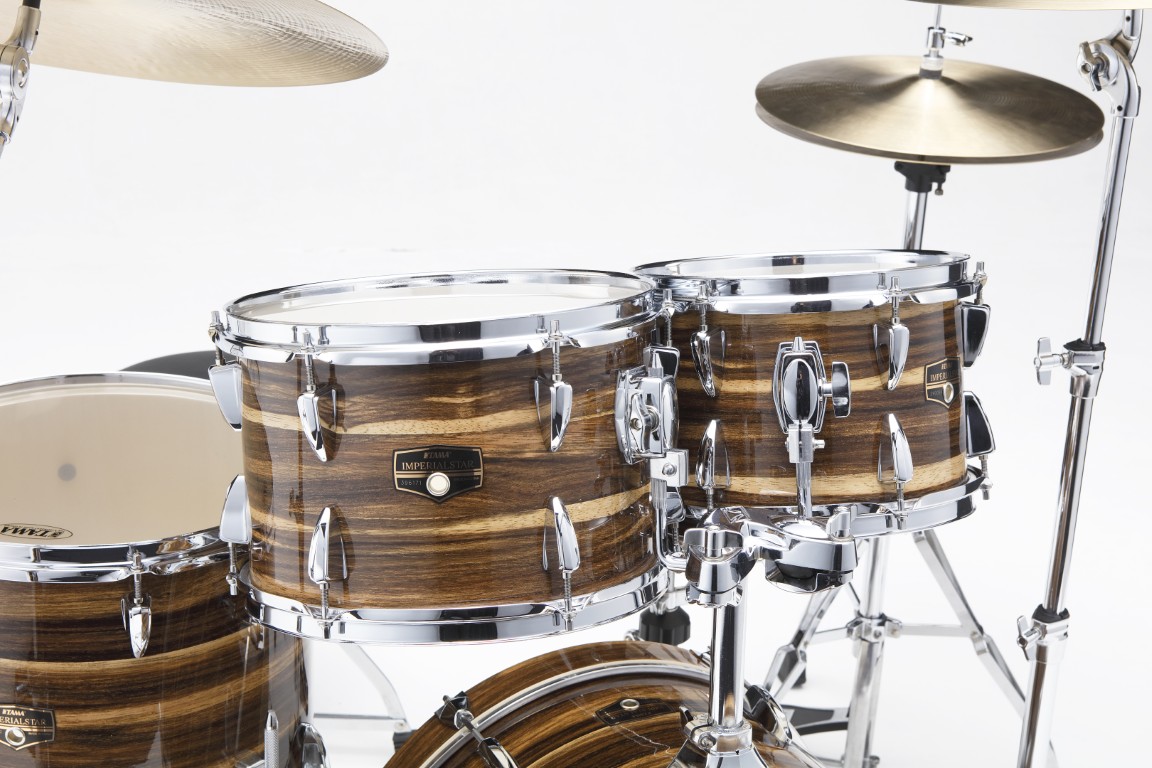 Tama Imperialstar 18'' - 5 FÛts - Coffee Teak Wrap - Jazz drumstel - Variation 1