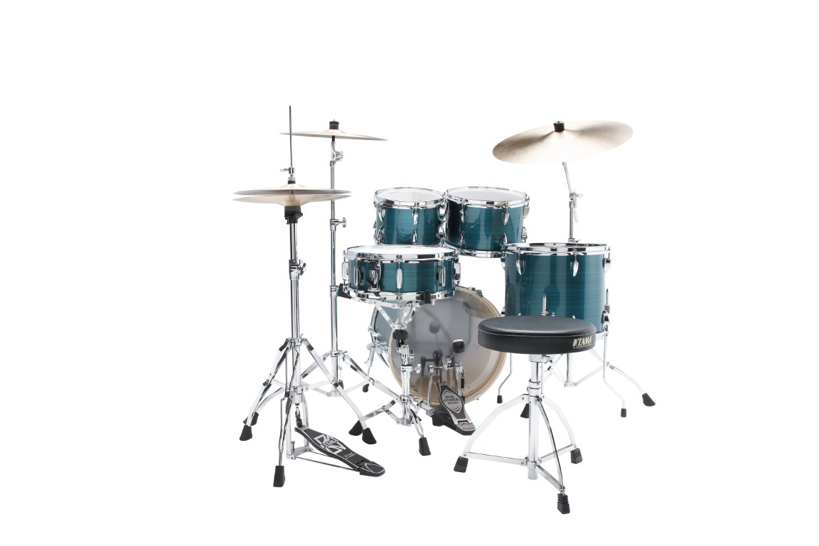 Tama Imperialstar 18'' - 5 FÛts - Hairline Blue - Jazz drumstel - Variation 5