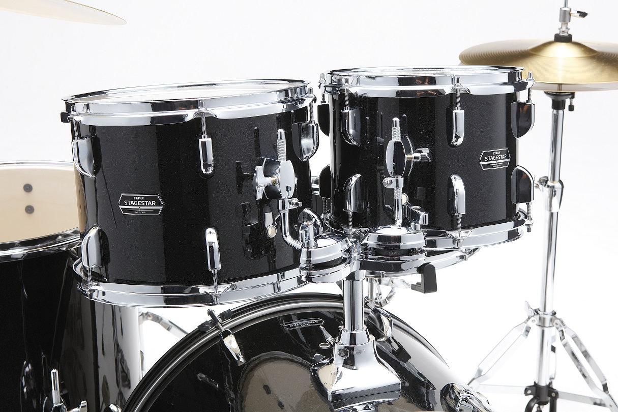 Tama Stagestar St50h5 20 Poplar Kit - Black Night Sparkle - Stage drumstel - Variation 1