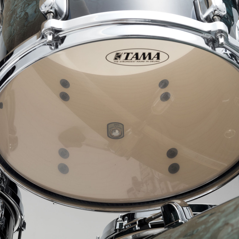 Tama Starclassic Performer 22 4 Futs - 4 FÛts - Molten Steel Blue Burst - Rock drumstel - Variation 3