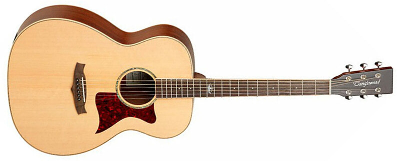 Tanglewood Tw170 Ss Premier Om Epicea Acajou - Natural Satin - Westerngitaar & electro - Main picture