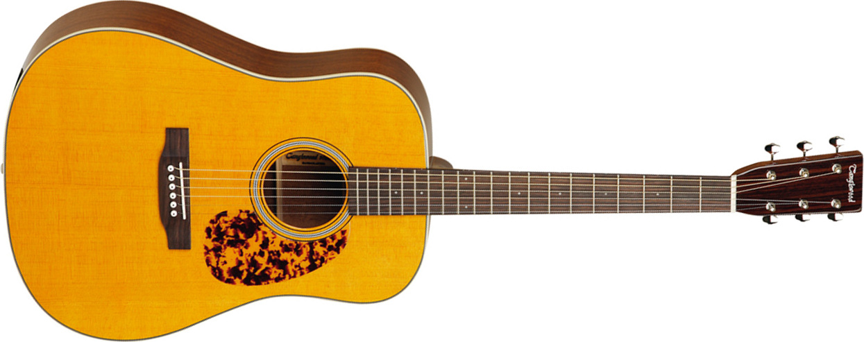 Tanglewood Tw40 D An Sundance Historic Dreadnought Epicea Acajou - Natural - Westerngitaar & electro - Main picture