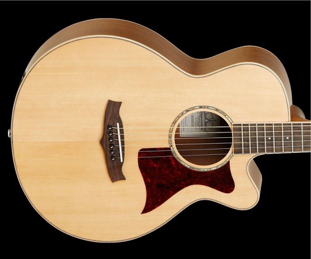 Tanglewood Tw145 Ss Ce Premier Super Folk 000 Cw Epicea Acajou - Natural Satin - Westerngitaar & electro - Variation 2