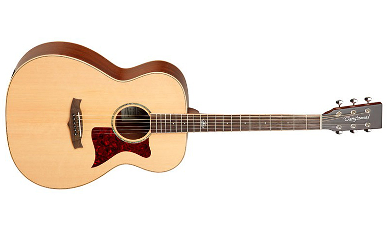 Tanglewood Tw170 Ss Premier Om Epicea Acajou - Natural Satin - Westerngitaar & electro - Variation 1