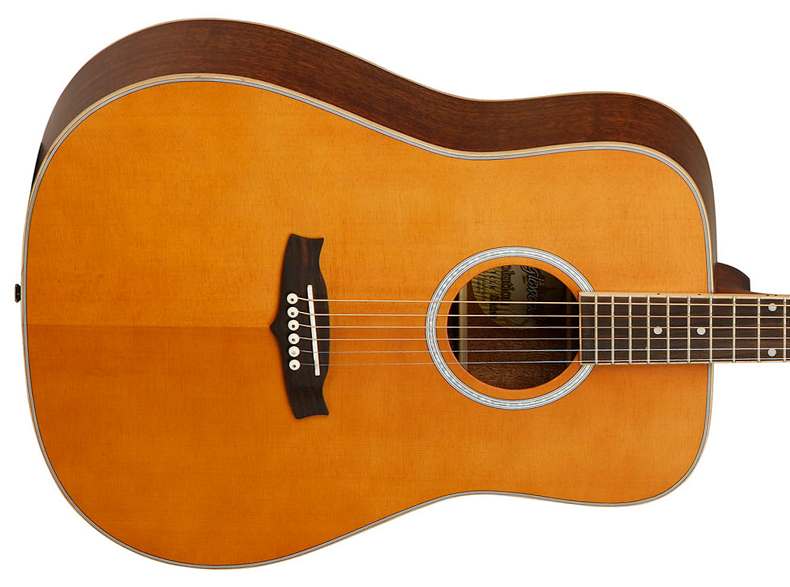 Tanglewood Tw28 Cln Evolution V Dreadnought Cedre Acajou - Natural Satin - Westerngitaar & electro - Variation 2