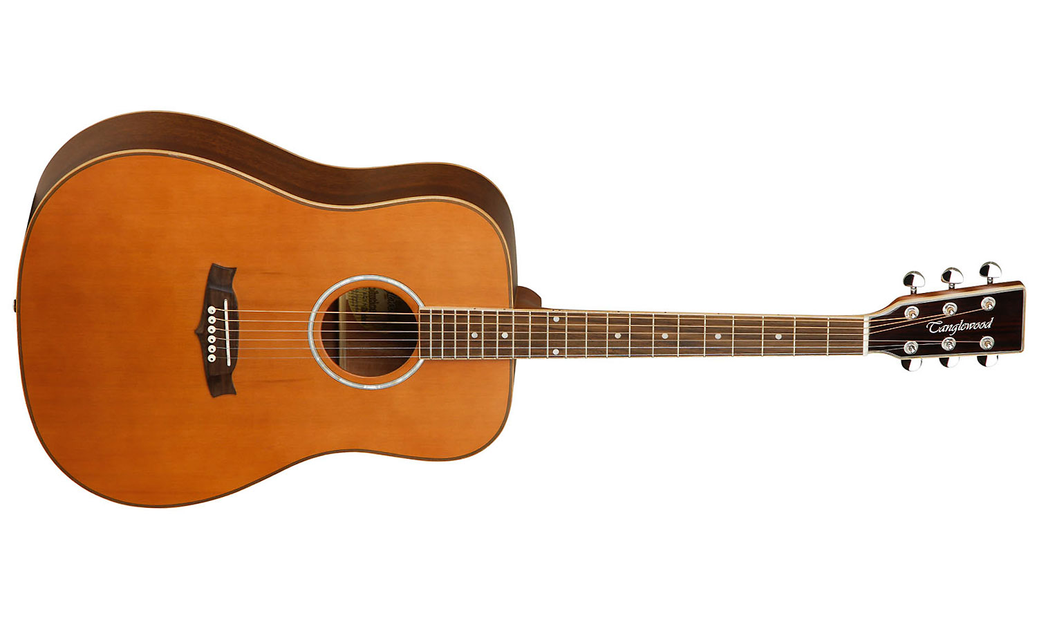 Tanglewood Tw28 Csn Evolution Dreadnought Cedre Acajou - Natural - Westerngitaar & electro - Variation 1