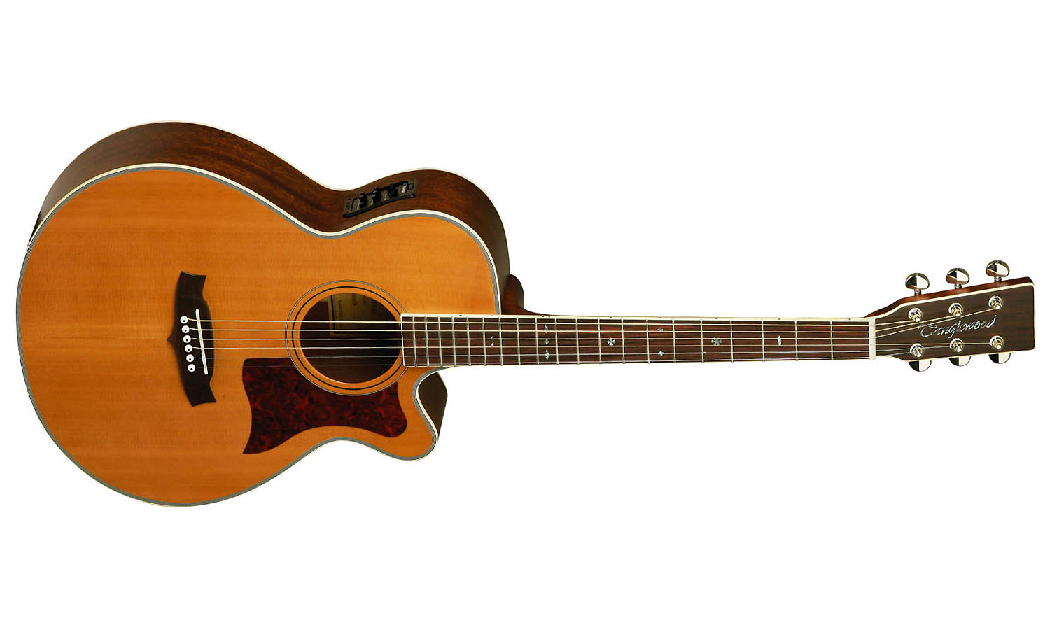 Tanglewood Tw45 Ns E Sundance Super Folk 000 Cw Cedre Acajou - Natural Satin - Elektro-akoestische gitaar - Variation 1