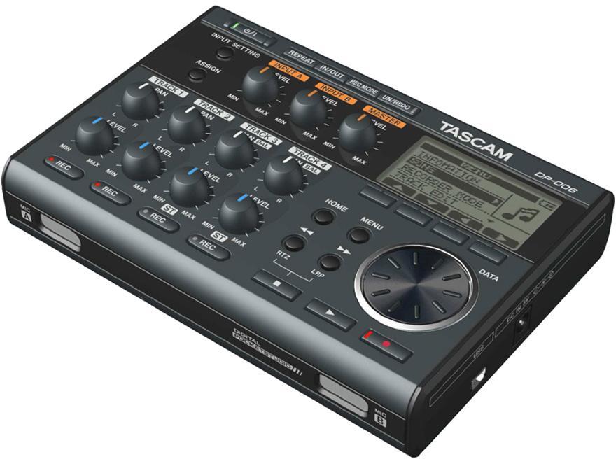 Multi tracks opnemer Tascam DP-006