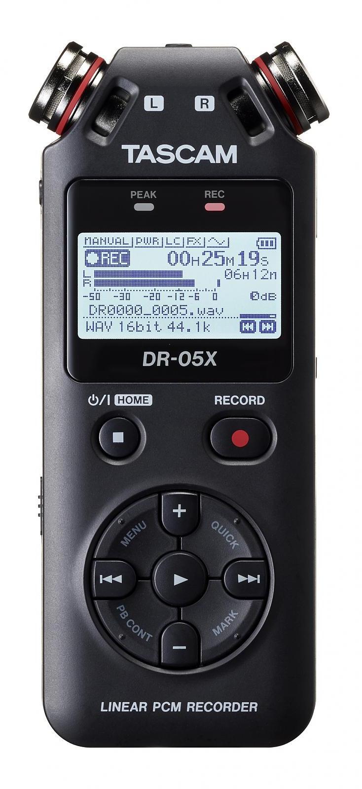 Mobiele opnemer Tascam DR-05X