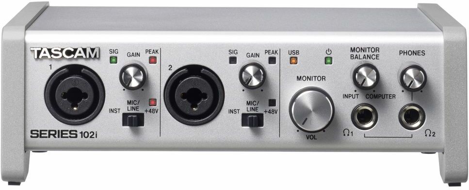 Tascam Series 102i - USB audio-interface - Main picture