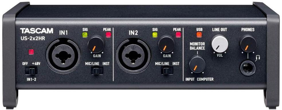 Usb audio-interface Tascam US-2X2HR