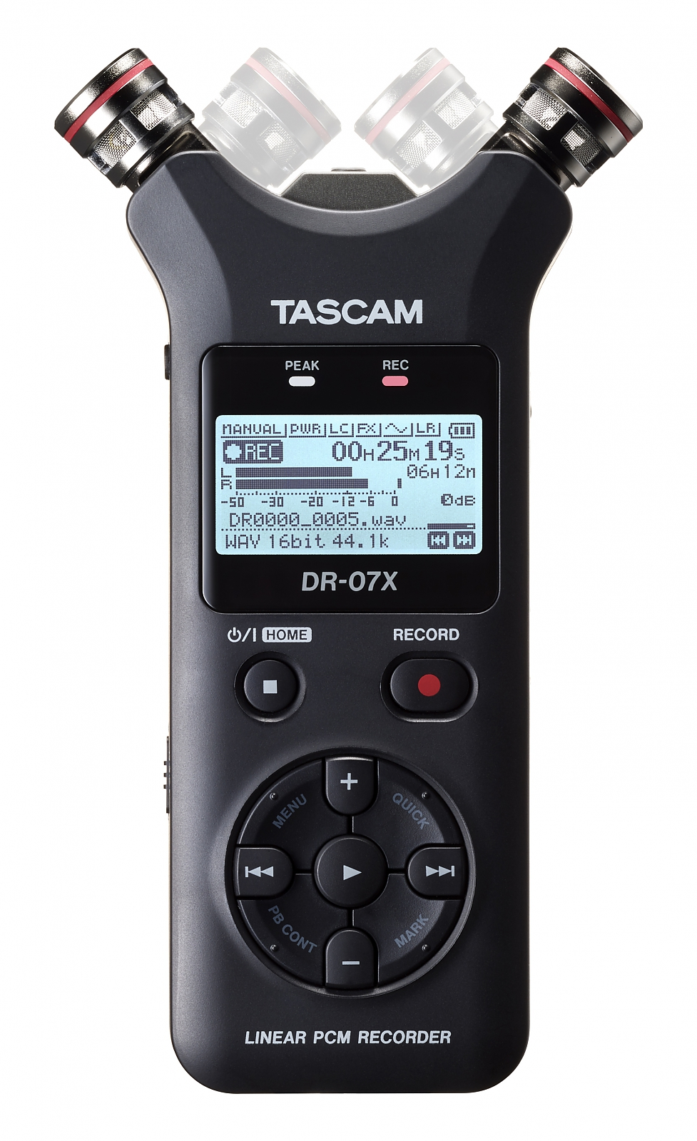 Tascam Dr-07x - Mobiele opnemer - Variation 1