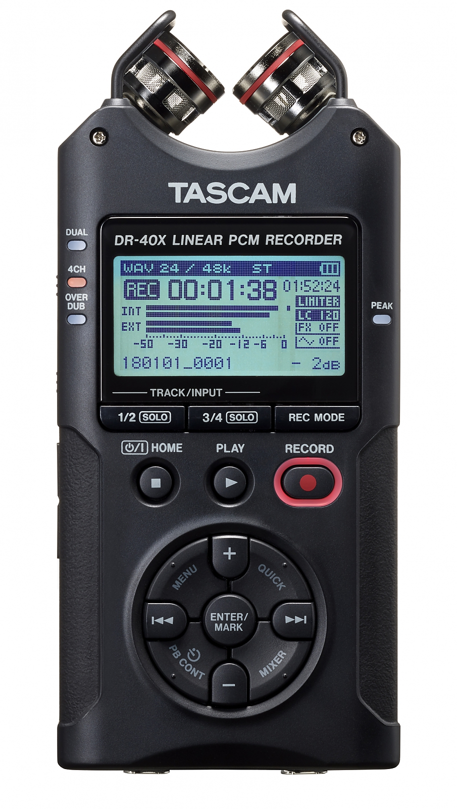 Tascam Dr-40x - Mobiele opnemer - Variation 2