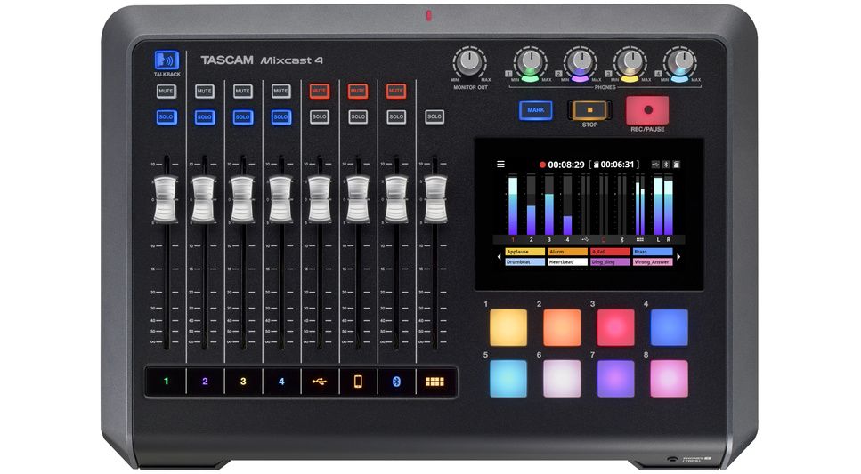Tascam Mixcast 4 - Mobiele opnemer - Variation 2
