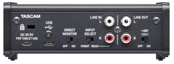 Usb audio-interface Tascam US-1X2HR
